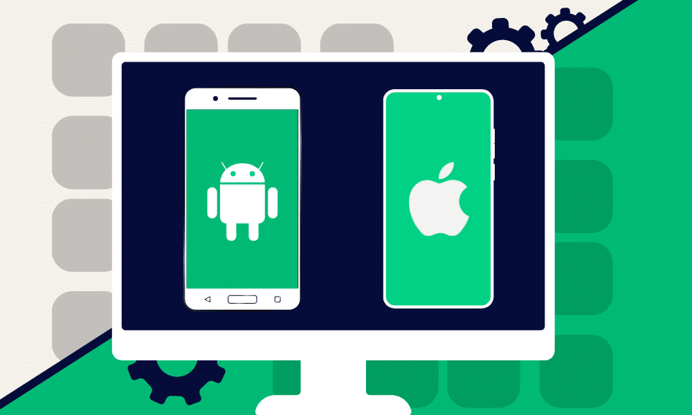 iOS and Android emulators graphic