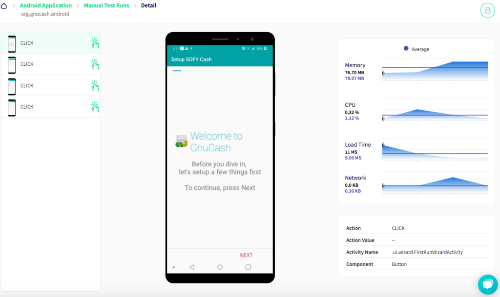 Mobile app performance